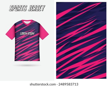 abstract pattern jersey design with modern color