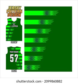 abstract pattern jersey design vector. front and back template display. colorful uniforms for football, basketball, cycling, baseball, volleyball, racing, etc