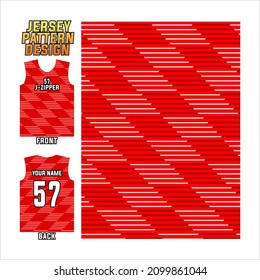 abstract pattern jersey design vector. front and back template display. colorful uniforms for football, basketball, cycling, baseball, volleyball, racing, etc
