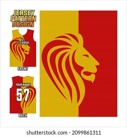 abstract pattern jersey design vector. front and back template display. colorful uniforms for football, basketball, cycling, baseball, volleyball, racing, etc