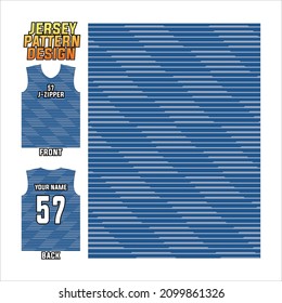 abstract pattern jersey design vector. front and back template display. colorful uniforms for football, basketball, cycling, baseball, volleyball, racing, etc