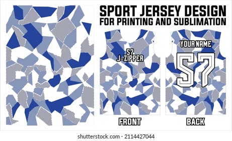 abstract pattern jersey printing design for sublimation jersey. jersey templates for sports teams football, basketball, cycling, volleyball, fishing, gaming, racing, etc