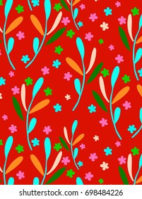 Abstract pattern leaves