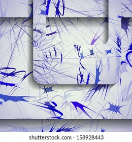 Abstract pattern of lines, colorful digital illustration.