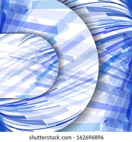 Abstract pattern of lines, colorful digital illustration.