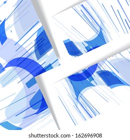 Abstract pattern of lines, colorful digital illustration.