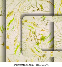 Abstract pattern of lines, colorful digital illustration.