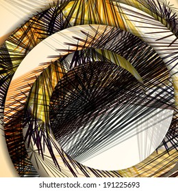 Abstract pattern of lines, colorful digital illustration.