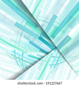 Abstract pattern of lines, colorful digital illustration.