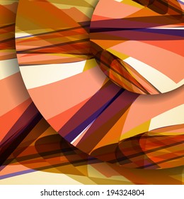 Abstract pattern of lines, colorful digital illustration.