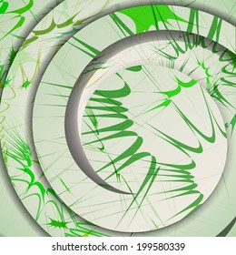 Abstract pattern of lines, colorful digital illustration.
