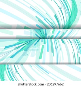 Abstract pattern of lines, colorful digital illustration.