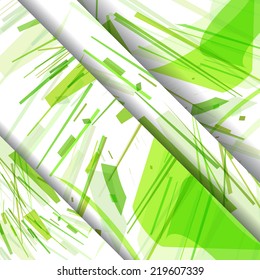 Abstract pattern of lines, colorful digital illustration.