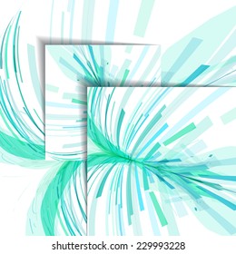 Abstract pattern of lines, colorful digital illustration.