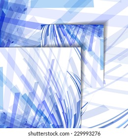 Abstract pattern of lines, colorful digital illustration.