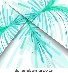 Abstract pattern of lines, colorful digital illustration.