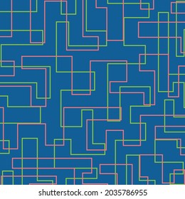 Abstract pattern lines. Colorful and modern. Can be used as a background template.