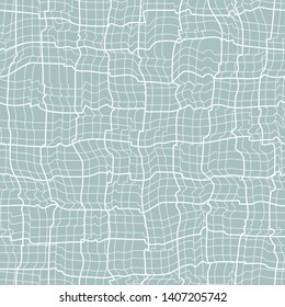Abstract pattern with lines similar to gauze. Background with curved lines. Ornament in white and blue colors.