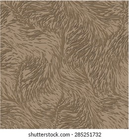 Abstract pattern It looks like of fur texture. vector art illustration. 