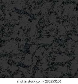 Abstract pattern It looks like of fur texture. vector art illustration. 