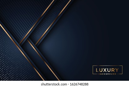 Abstract pattern luxury dark black with gold background. modern minimal eps 10
