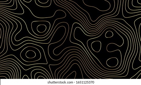 Abstract pattern luxury dark black with gold. premium background patterns