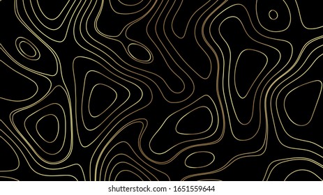 Abstract pattern luxury dark black with gold. premium background patterns