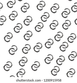 Abstract Pattern made of figures gray-and-black hue. For your design. Vector.
