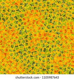 Abstract pattern made of five-pointed stars. Camouflage texture. Multicolored background. Fragments of the network are chaotically thrown to the surface.