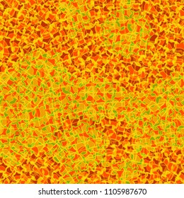 Abstract pattern made of five-pointed stars. Camouflage texture. Multicolored background. Fragments of the network are chaotically thrown to the surface.