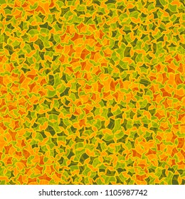 Abstract pattern made of five-pointed stars. Camouflage texture. Multicolored background. A network made of chaotic lines.