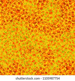 Abstract pattern made of five-pointed stars. Camouflage texture. Multicolored background. A network made of chaotic lines.