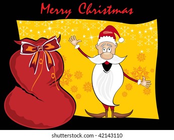 abstract pattern merry xmas background, illustration