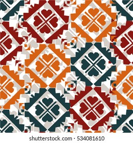 Abstract pattern mesh, Nordic seamless vector background.