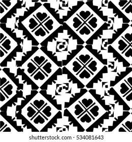 Abstract pattern mesh, Nordic seamless vector background.