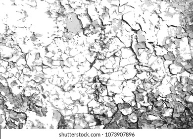 Abstract pattern, mesh scratches. Texture of old paint, stone. Vector illustration.