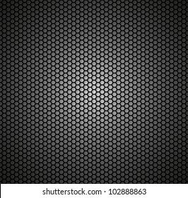 Abstract Pattern Metal Form Honeycomb Stock Vector (Royalty Free ...