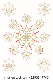 abstract pattern from the middle east and various colors and arrangements