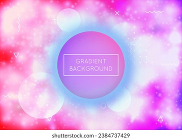 Abstract Pattern. Minimalist Texture. Light Fluorescent Composition. Round Poster. Violet Tech Fluid. Trendy Dots. Simple Flyer. Neon Background. Blue Abstract Pattern