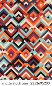 Abstract pattern minimalsm vintage colour
