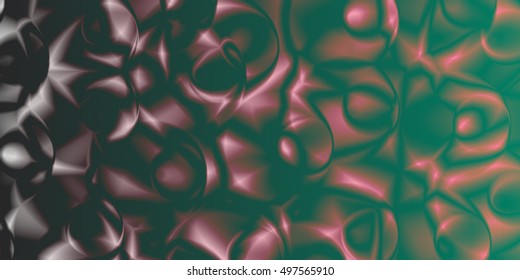 Abstract pattern in modern style. The curves and waves in darker shades.