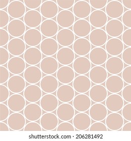 Abstract pattern. Mosaic of circles. Abstract seamless vector pattern. The texture may be used for printing on fabric or paper and background in web design.