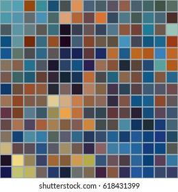 Abstract Pattern. Mugs and Squares in Modern Style.Most Popular.Trendy Pattern for Tile, Print, Paper, Textile.