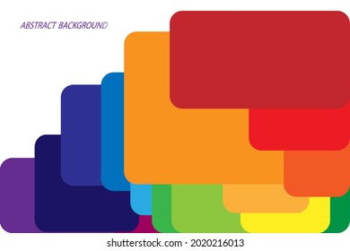 abstract pattern of multicolored rectangles and lines