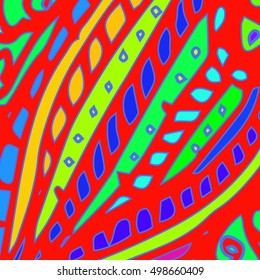 Abstract pattern for new design work with handmade doodle. Zentangle inspired art style.