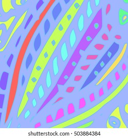 Abstract pattern for new design work with handmade doodle. Zentangle inspired art style.