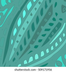 Abstract pattern for new design work with handmade doodle. Zentangle inspired art style.