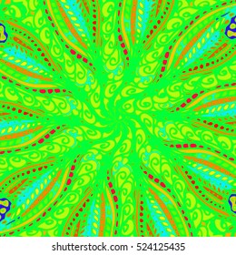 Abstract pattern for new design work with handmade doodle. Zentangle inspired art style.