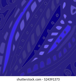 Abstract pattern for new design work with handmade doodle. Zentangle inspired art style.