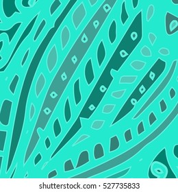 Abstract pattern for new design work with handmade doodle. Zentangle inspired art style.